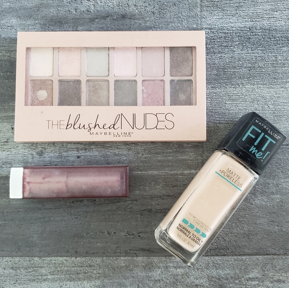 MAYBELLINE | Makeup Blushed Nudes 3 Bundle - Picture 1 of 1